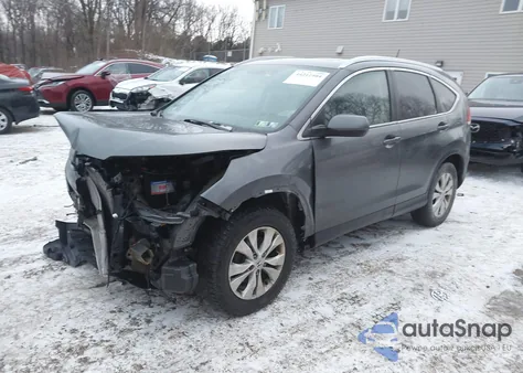 2014 Honda Cr-V Ex-L from USA, damaged, VIN 2HKRM4H73EH678448